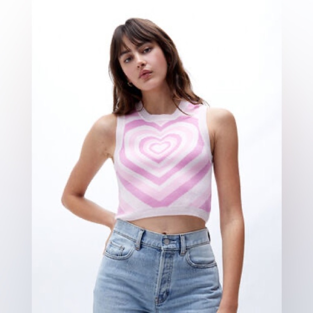 COPY - LA Hearts High Neck Sweater Tank Top